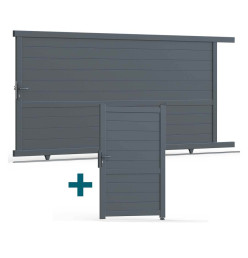Pack portail et portillon alu Districlos