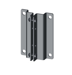 Kit platine en applique pour poteaux TEMPO à encoche ou à clip