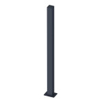 Poteau en aluminium